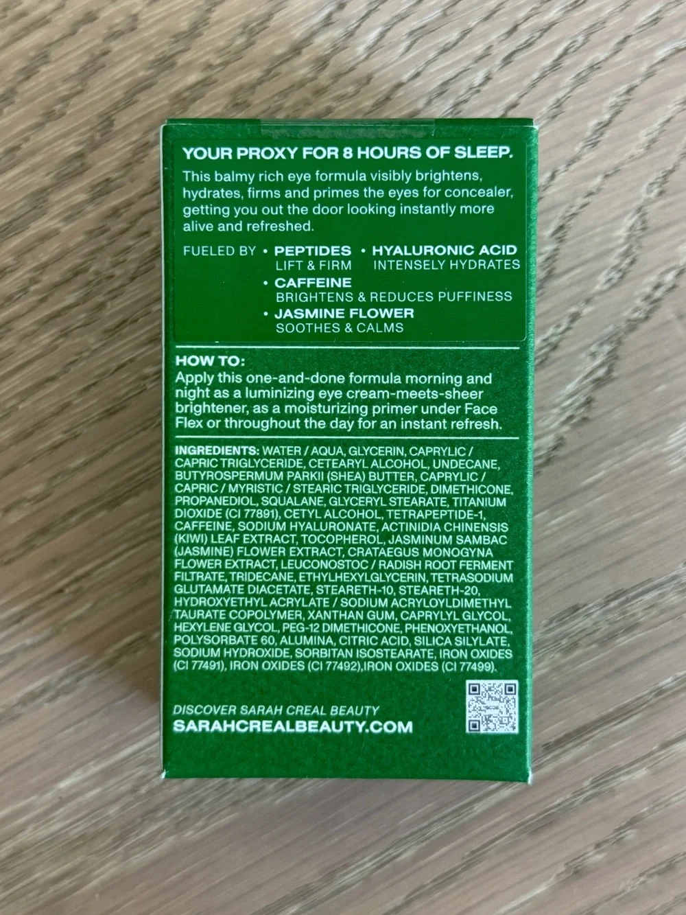 Sarah Creal Firm Offer Ultimate 4-in-1 Peptide Eye Cream and Primer